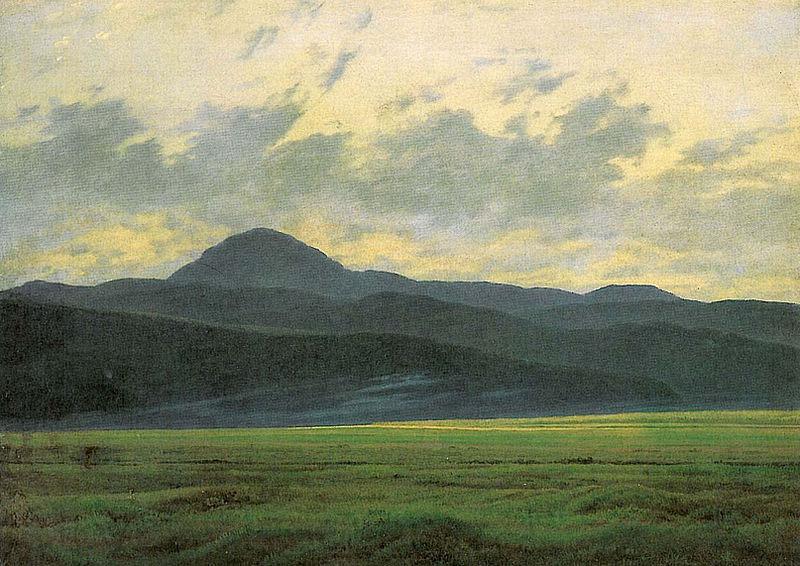 Caspar David Friedrich Riesengebirgslandschaft Norge oil painting art